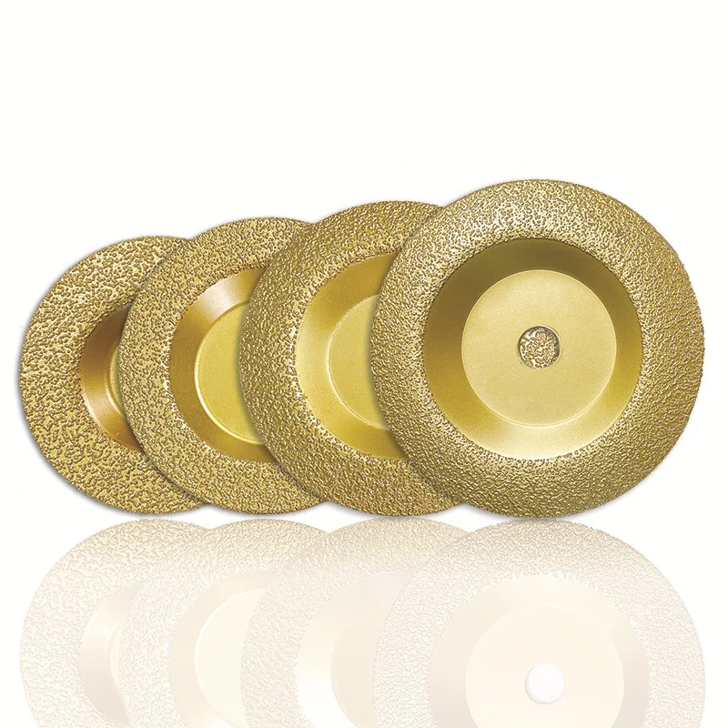 

100/125/150/180mm Cast Iron Special Grinding Wheel Brazed Diamond Bowl Grinding Disc For Grinder Stone Stainless Steel Carbide