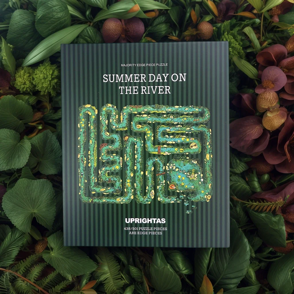 Special-shaped jigsaw puzzle pieces, quality jigsaw puzzle toys, special-shaped jigsaw puzzles, summer jigsaw puzzle on the river
