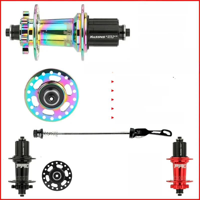 AliExpress UK HASSNS Pro 7 36h Rear Hub Bearing 36Holes Freehub MTB Bike Four Palin 32H Rear Hub for 7-12 Speed