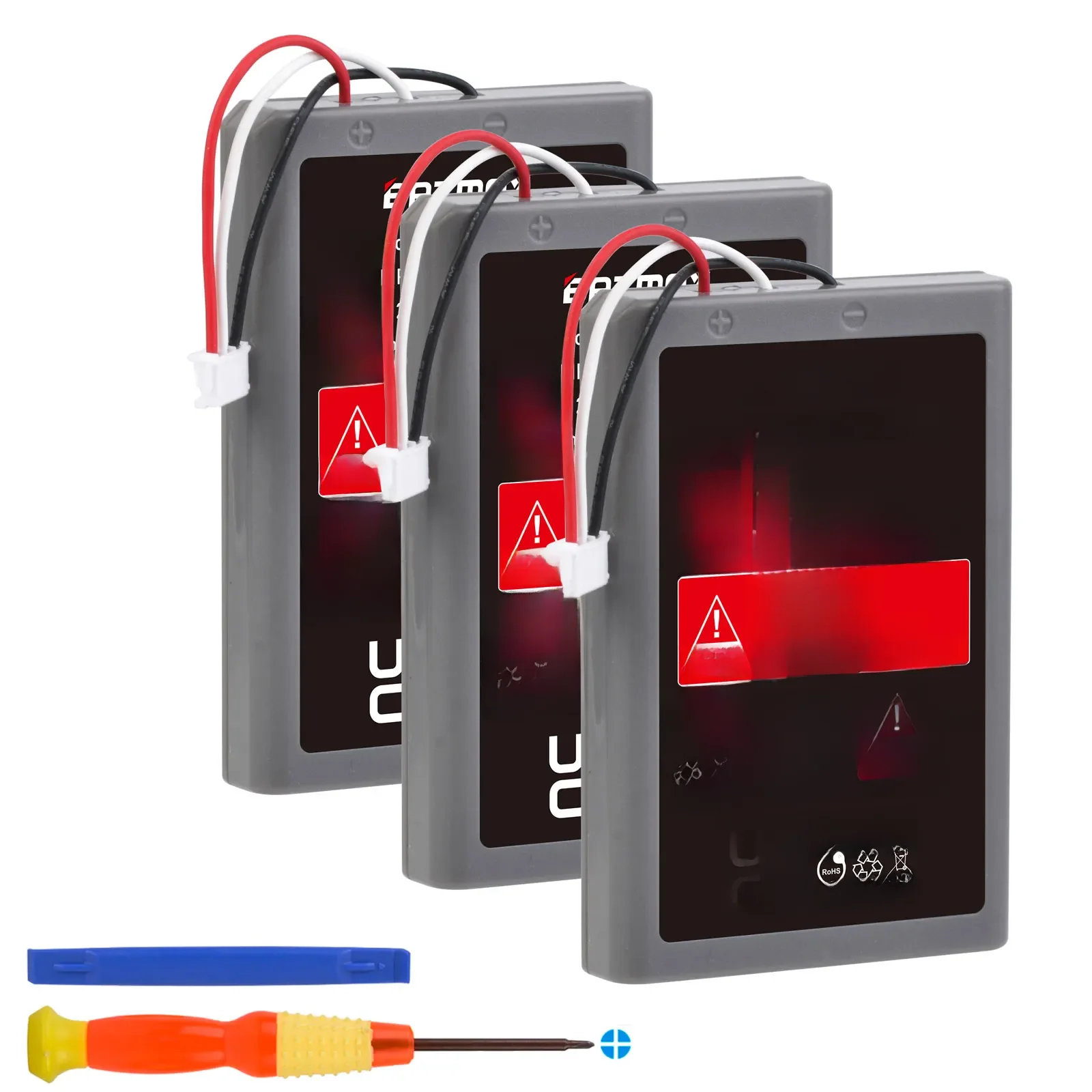 Batterie de remplacement pour contrĂ´leur PS5 Batmax, pour Sony PlayStation 5 LIP1708 Dualsense 2650mAh CFI-ZCT1W CFI-ZCT1J, contrĂ´leur sans fil