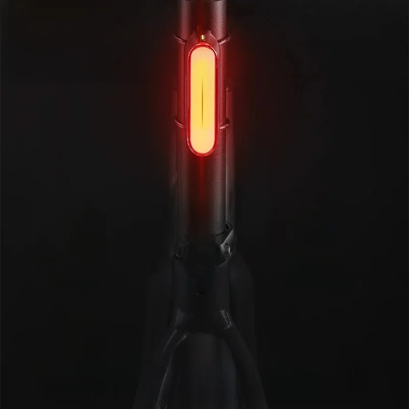 AliExpress ROCKBROS Bicycle Light Magnetically Absorbed Smart Brake Tail Light MTB Bike Lights Road Bike Night Tail Light Cycling Equipment