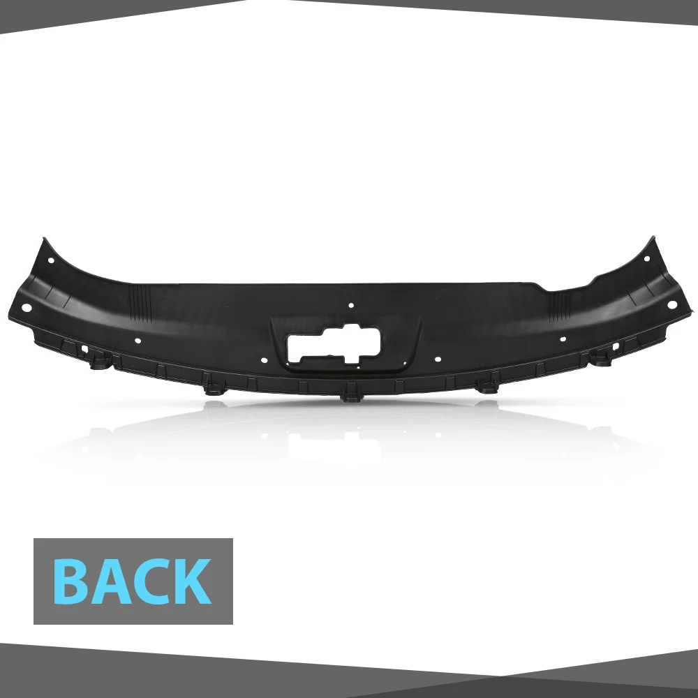 Gruppo radiatore griglia anteriore superiore adatto per Hyundai Sonata 2015-2017 1.6L/2.0L/2.4L Trendline 86361C1000, 86361C2000 Plastica