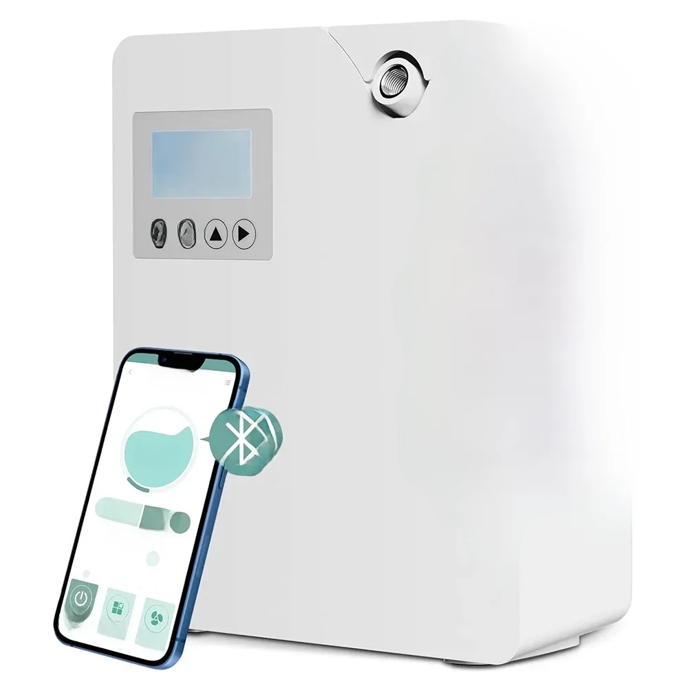 Diffuseur de parfum sans eau 300ml, contrôle WIFI, diffuseur d'arôme, fonction minuterie, désodorisant, distributeur d'odeur pour maison et hôtel