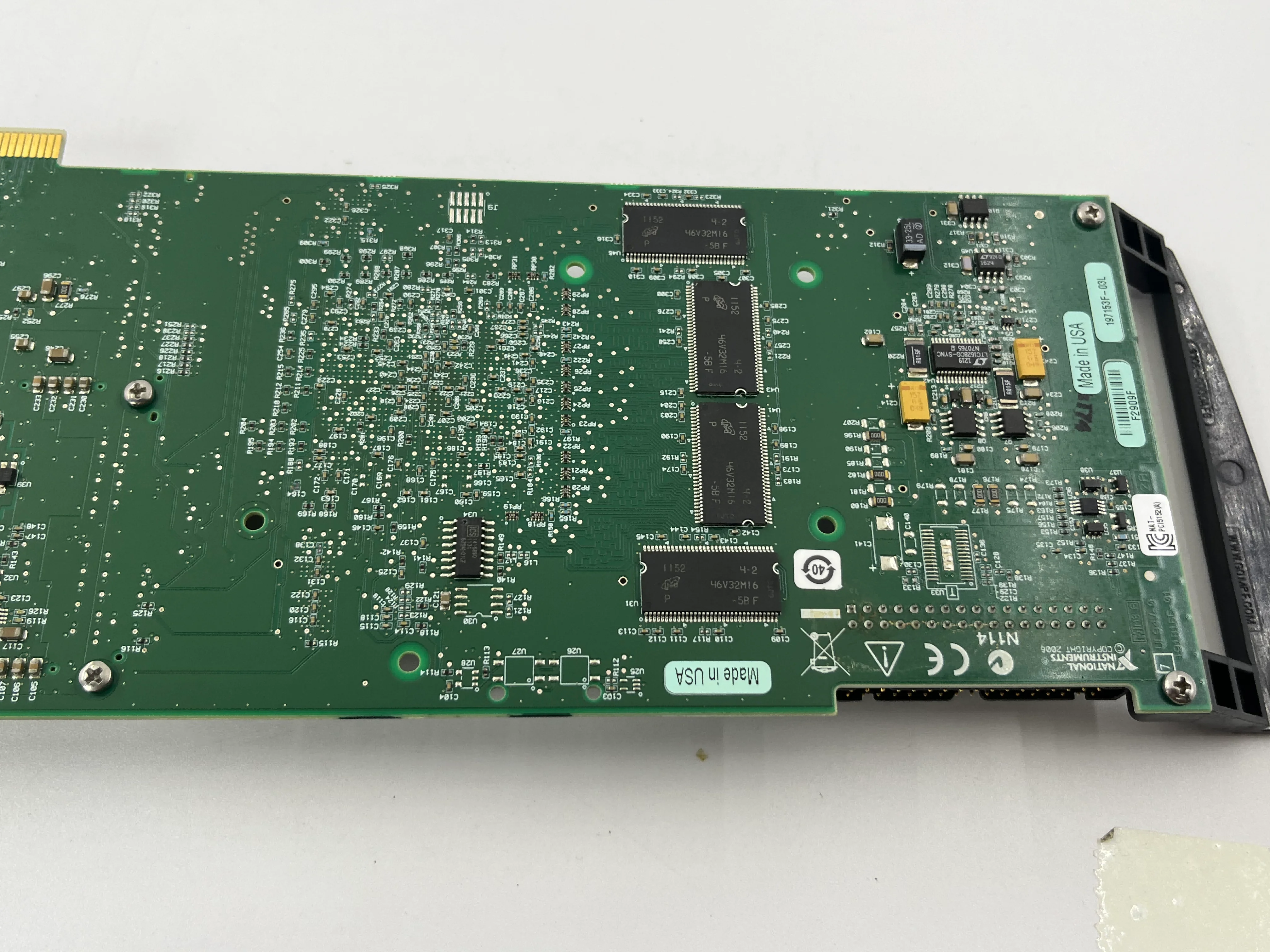 National Instruments NI PCI-5152 PN:779945-01 Oscilloscope acquisition card