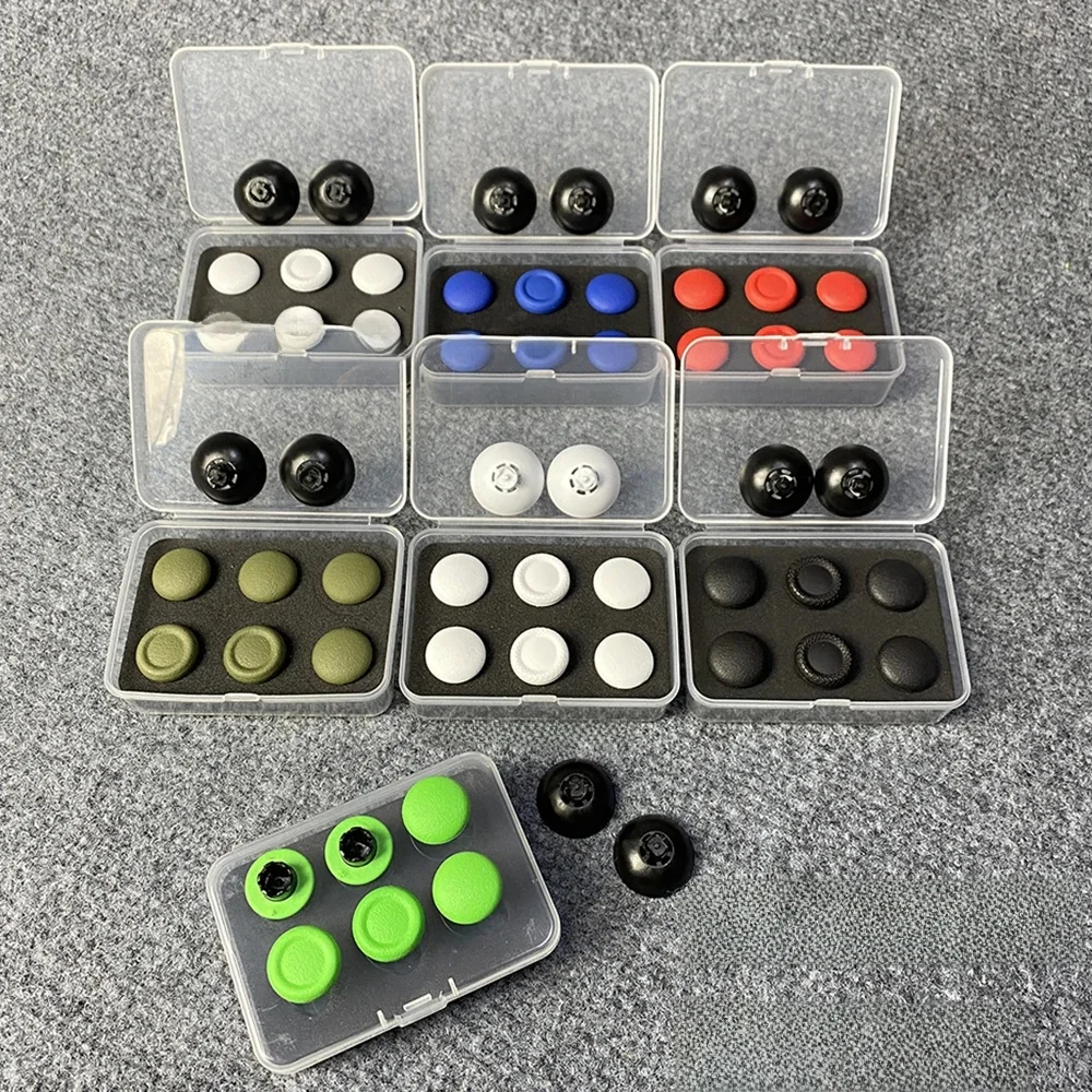 1 ensemble pour PS4 PS5 Edge Elite contrôleur de jeu poignée en métal capuchon à bascule haut et bas palette bouton arrière remplacer les accessoires