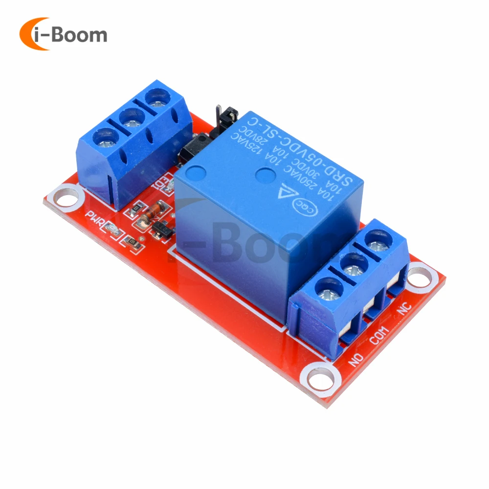 5V 9V 12V 24V One 1 Channel Relay Module Board Shield with optocoupler Support High and Low Level Trigger