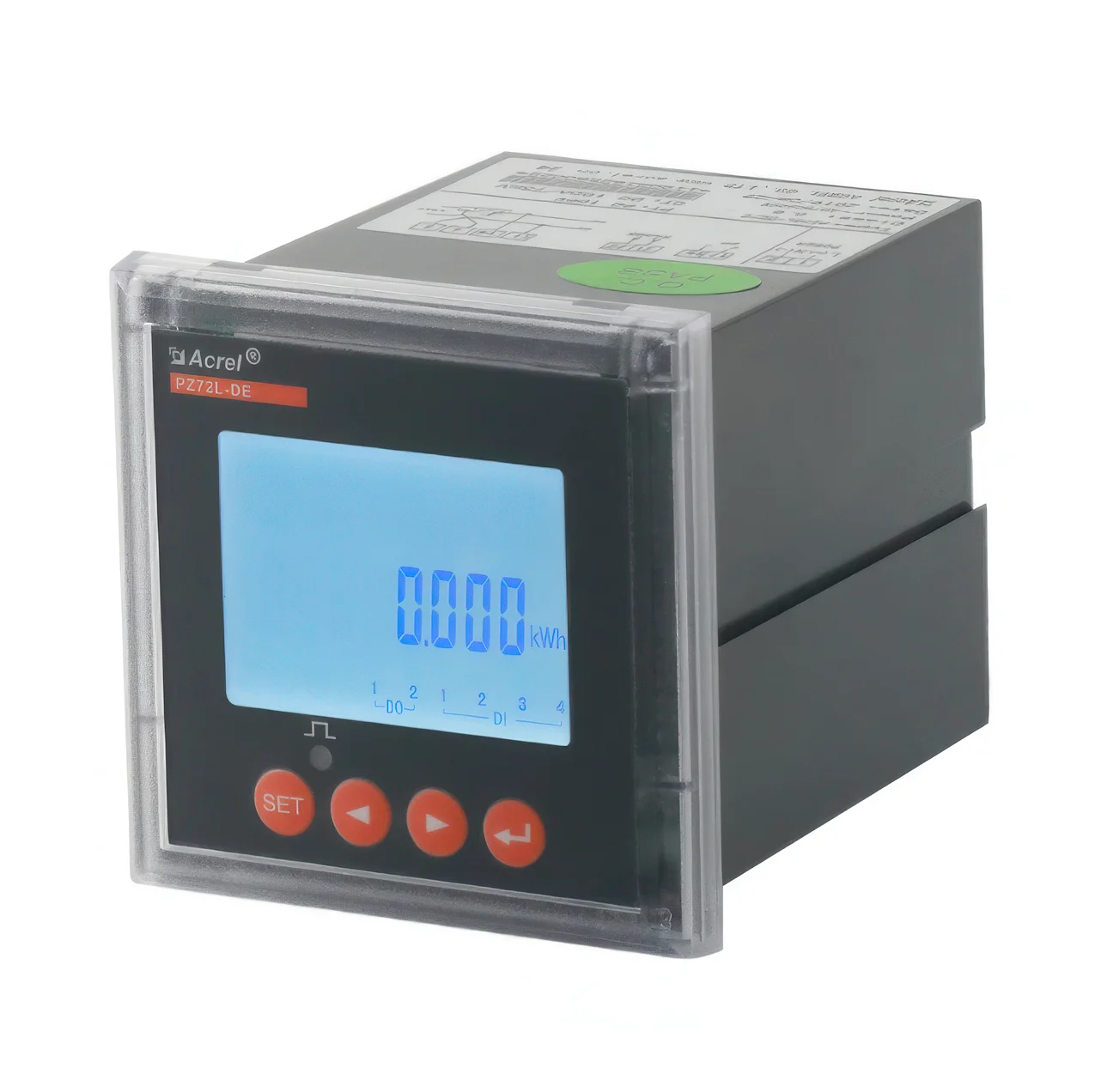 PZ72L-DE Solar Energy Power Panel Meter System DC Energy Meter Smart Solar Bidirectional Meter with RS485 12V