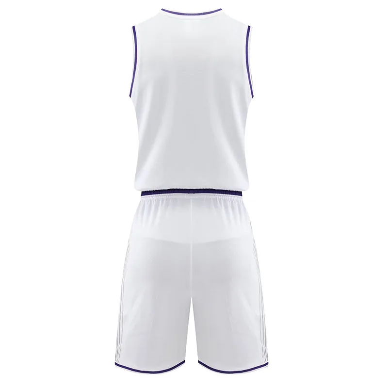 New Season Shirt Shorts Sports  Training Jersey Sets Custom Sleeveless Clothes Men/Kids Basketball Match Breathable Quick-dry