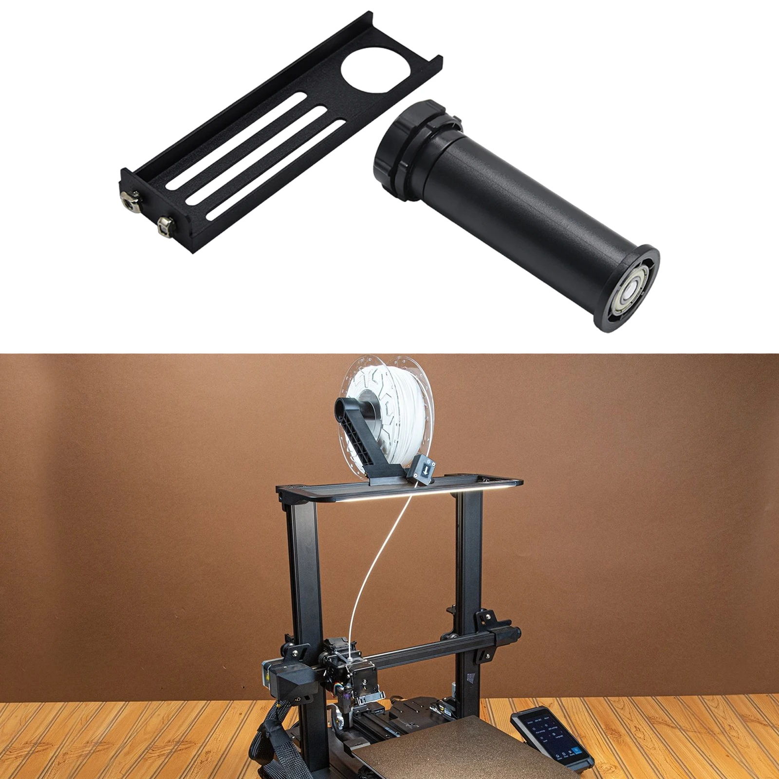

3D Printer Filament Holder Heavy Duty Spool Mount Spool Mount Spool Support Professional for Ender 3 /Ender3 Replace Parts