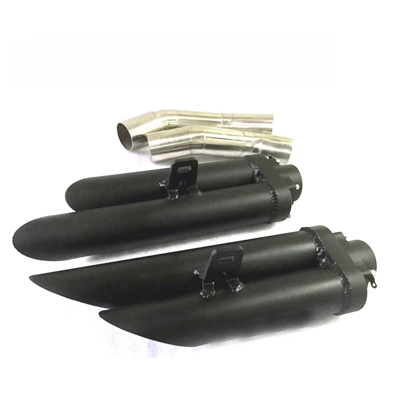 Dual-Outlet Motorfiets Uitlaat Pijp Voor Yamaha R1 YZF-R1 2004-2005 2006 2007 2008 20092010 2012-2014 Jaar - afbeelding 2