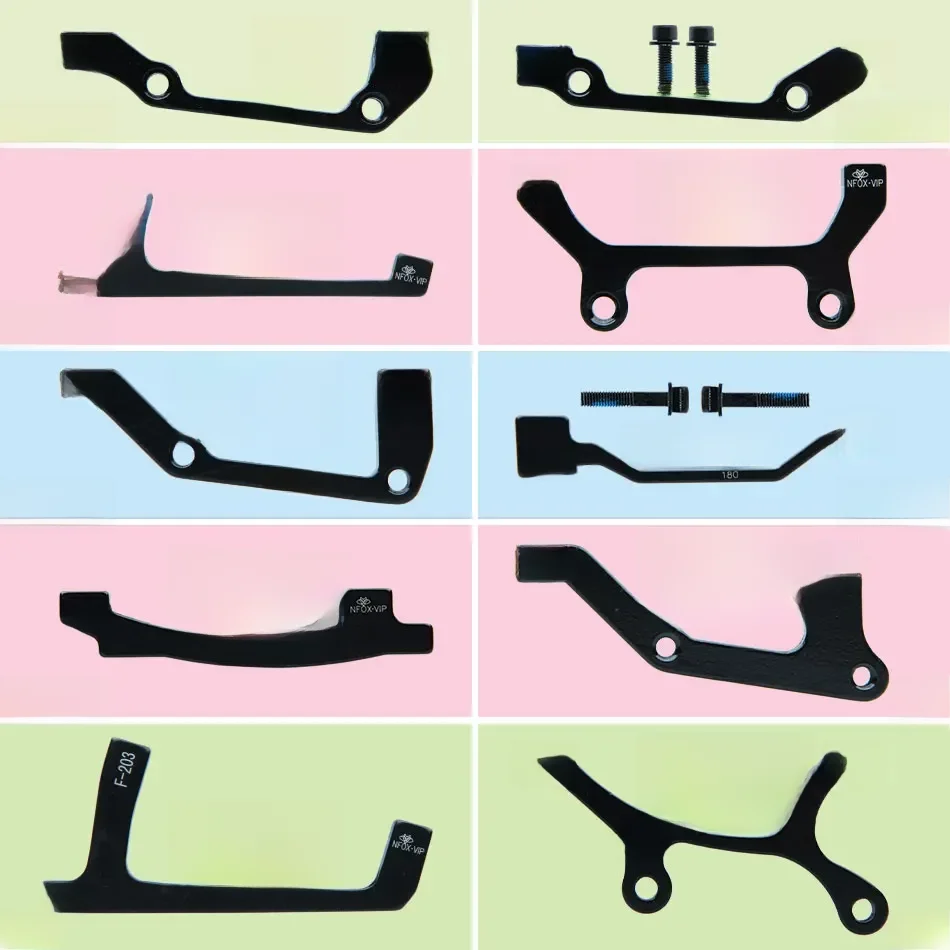 AliExpress nfox Disc Brake Base Pads Set Electric Mountain Bike PM/IS 160 180 203 Mm Aluminum Alloy Caliper Adapter Bicycle Accessory Hydraulic