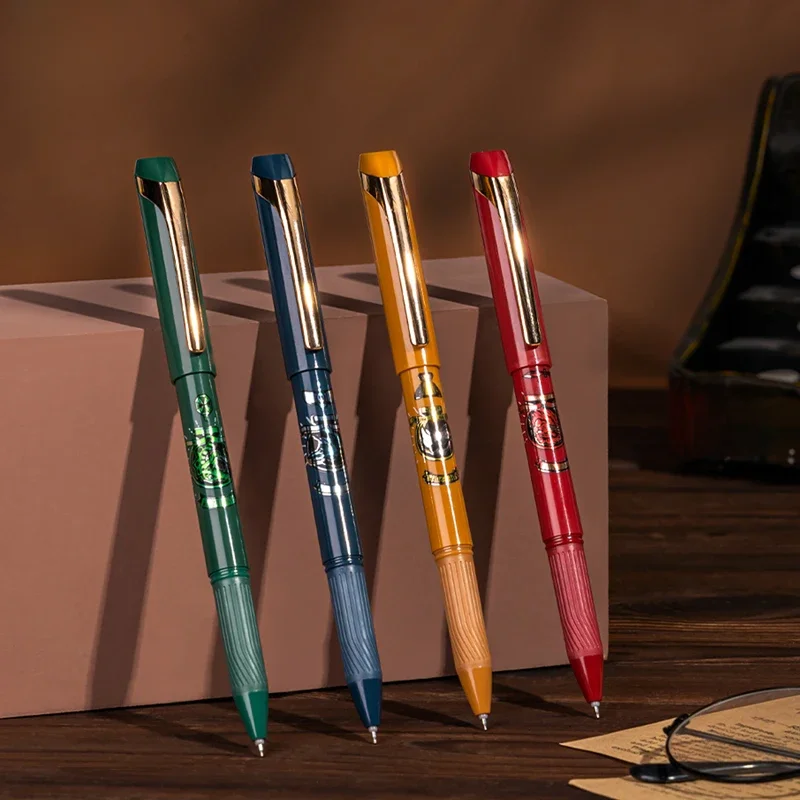 Deli 4 sztuk 0.5mm czarny atrament Harry Potter długopis żelowy artykuły papiernicze wysokiej jakości długopis szkolne długopis biurowy długopis do podpisu długopis Kawaii — zdjęcie produktu 7