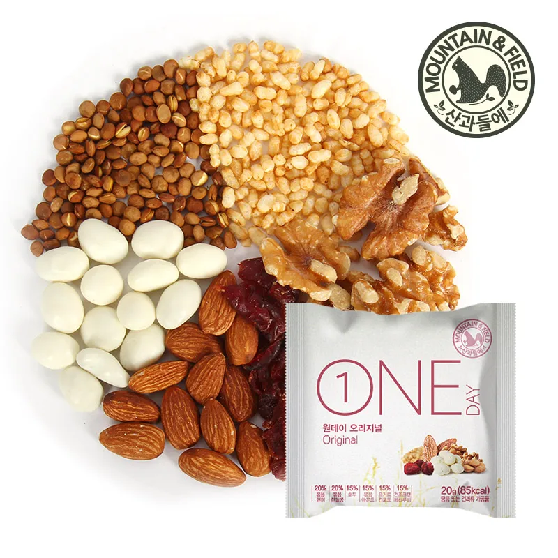 [comida m&f] Nueces originales de un día 20 g 100 bolsas de yogur de nueces y almendras