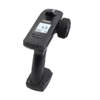 Turbo Racing P52 91804G-VT 2.4GHz 4CH LCD Display Radio Transmitter Remote Controller with Receiver for RC Car and Boat