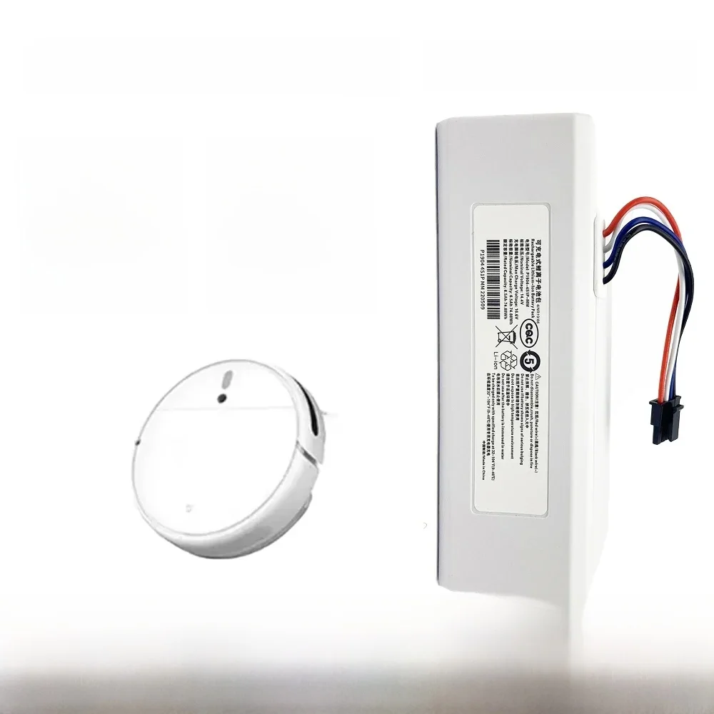NIEUWE 14.4 V 12800 mah P1904-4S1P-MM Batterij Voor Xiaomi Mijia 1C STYTJ01ZHM Robot Vacuüm Mop Cleaner Accessoires batterij - afbeelding 2
