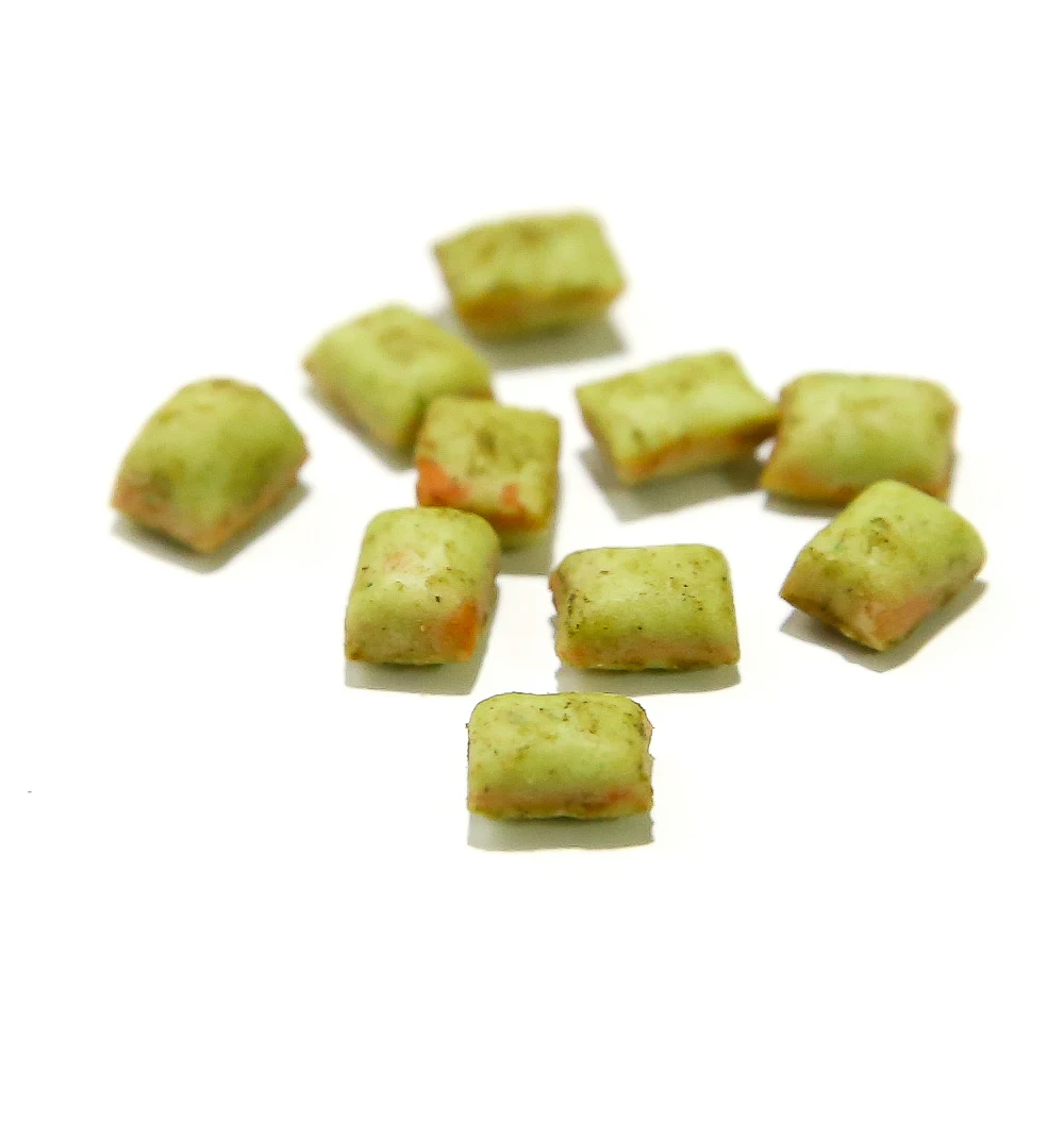 طاولة بالوجبات الخفيفة القط والحبوب ، وجبة بسكويت خفيفة ، 60 x 10ea  جم