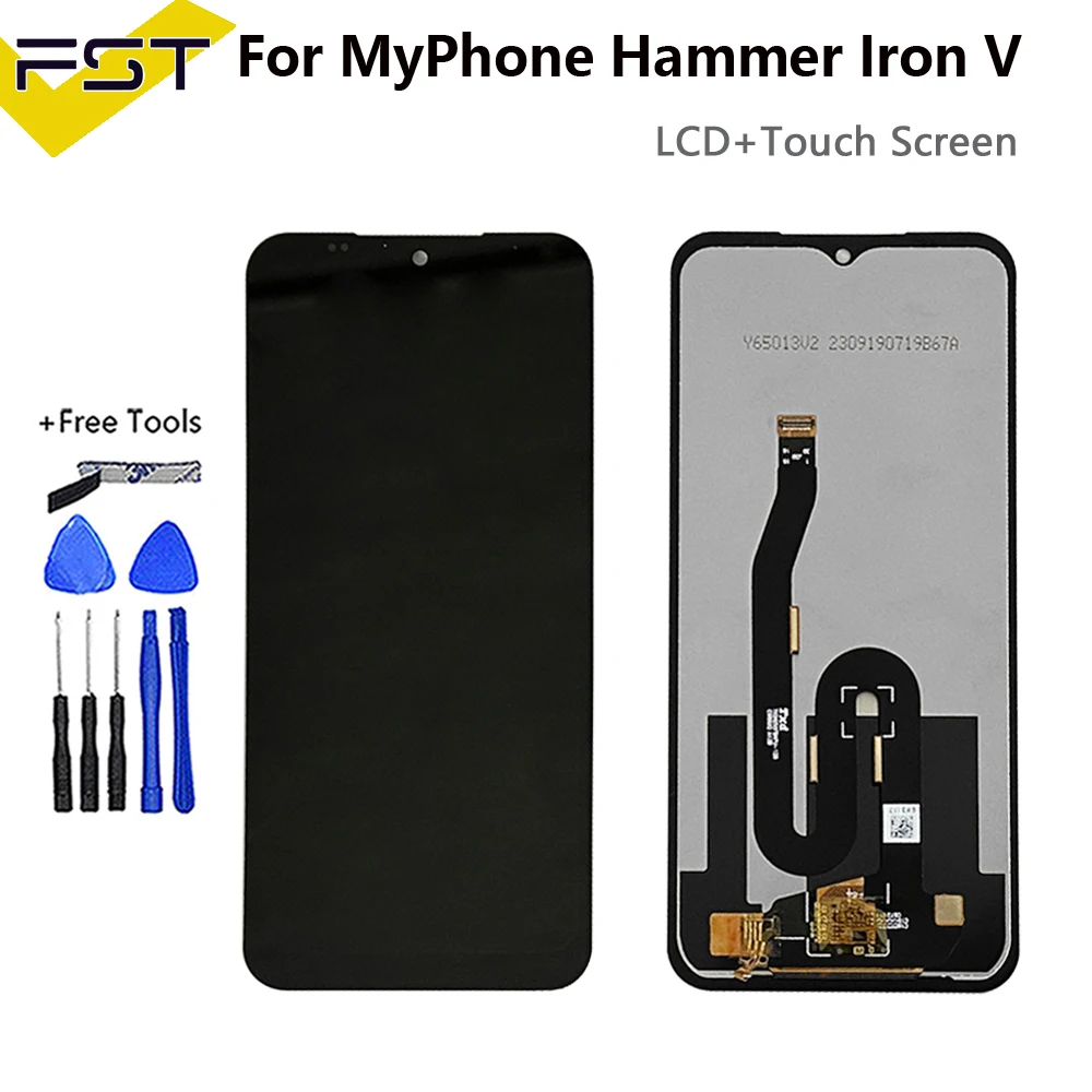 New Original myPhone Hammer Iron V Lcd display Glass Assembly Touch Screen Glass 5.5inch for myPhone Hammer IronV LCD