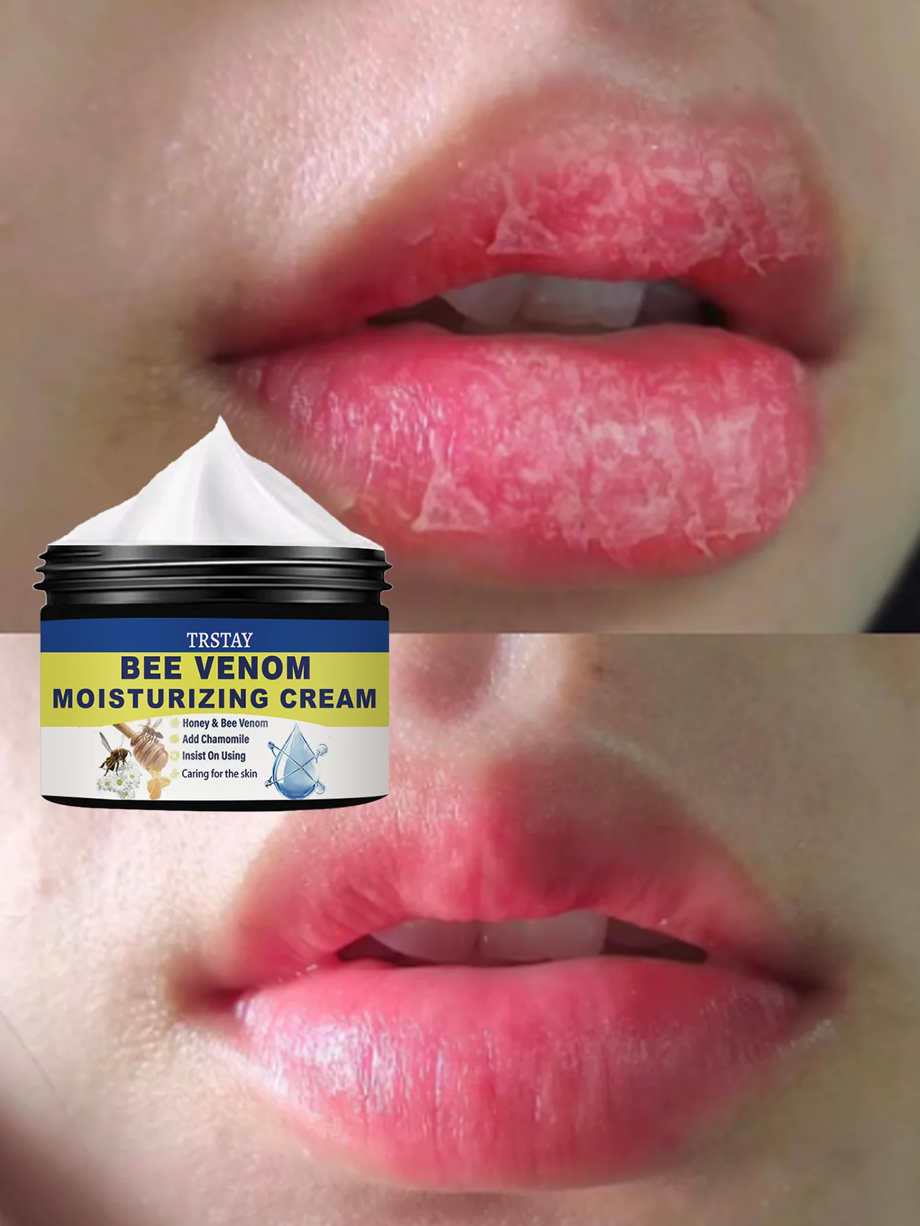 Hydrating Gentle Lip Care Cream Anti Dryness Moisturizing Nourishing Lip Balm for Soft Smooth Lips Long Lasting Hydration Repair - Image 2