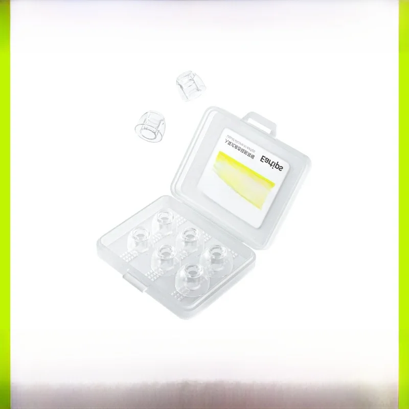 EPZ M100 wkładki douszne S/M/L płynny silikon uniwersalne silikonowe wkładki douszne do słuchawek dousznych IEM słuchawki douszne Bluetooth (3 pary) — zdjęcie produktu 7