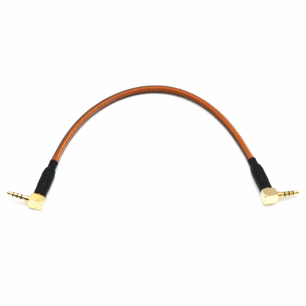 Nowy kabel sprężynowy 3,5 mm TRS TRRS do TRRS do klawiatury dzielonej RODE Sc7 firmy VIDEOMIC Go Video Mikrofony typu micro Kabel audio — zdjęcie produktu 7