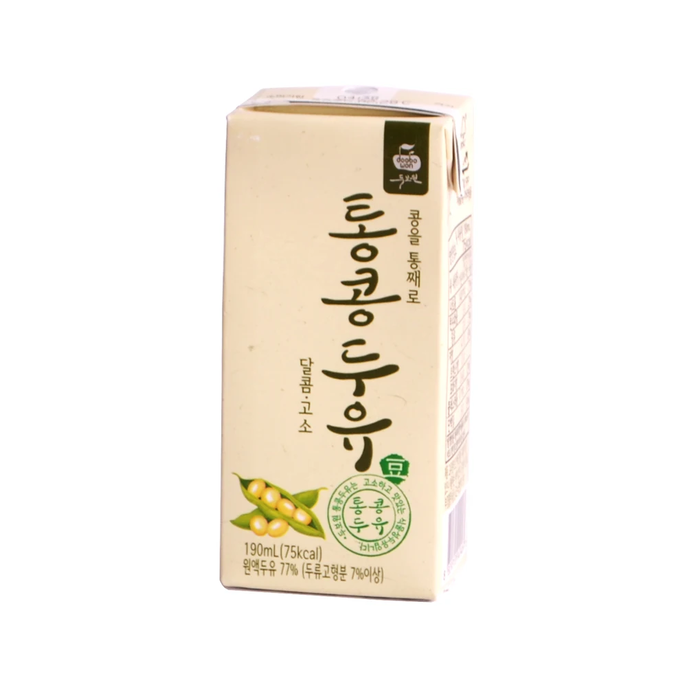 [Large capacity] whole-ground Dubo original bean soy milk 190ml X 64 pack