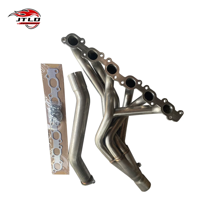 

JTLD Original Color Surface 304SS Exhaust System Header Manifold for Toyota Land Cruiser 4.5L 1FZ Header WIth Long Tube Pipes