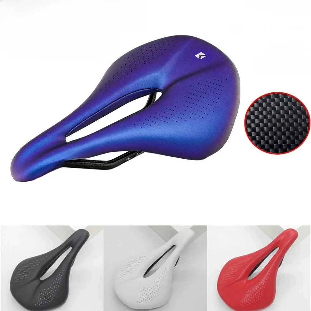 AliExpress kocevlo KOCEVLO Carbon saddle road mtb bicycle saddle for man cycling saddle trail comfort races seat 240*143/155mm