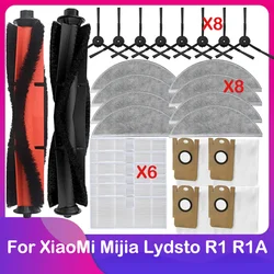 Fit For XiaoMi Mijia Lydsto R1 Pro R1A Robot Vacuum Cleaner Spare Main Side Brush Filter Dust Bag Mop Cloth Parts Accessories