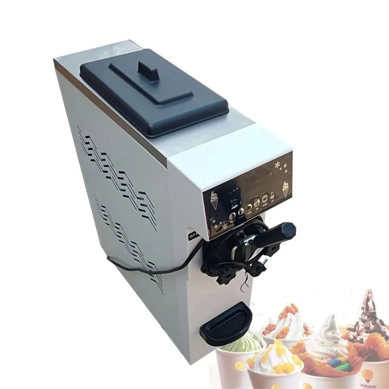 New Type Mini Soft Ice Cream Machine High Quality Digital Display Ice Cream Machine Frozen Yogurt Sorbet Ice Cream Machine