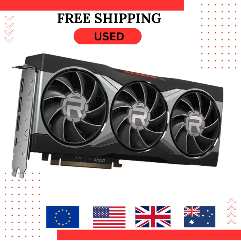 GEBRAUCHTE AMD Radeon RX 6900 XT Referenz 16 GB GDDR6-Grafikkarte