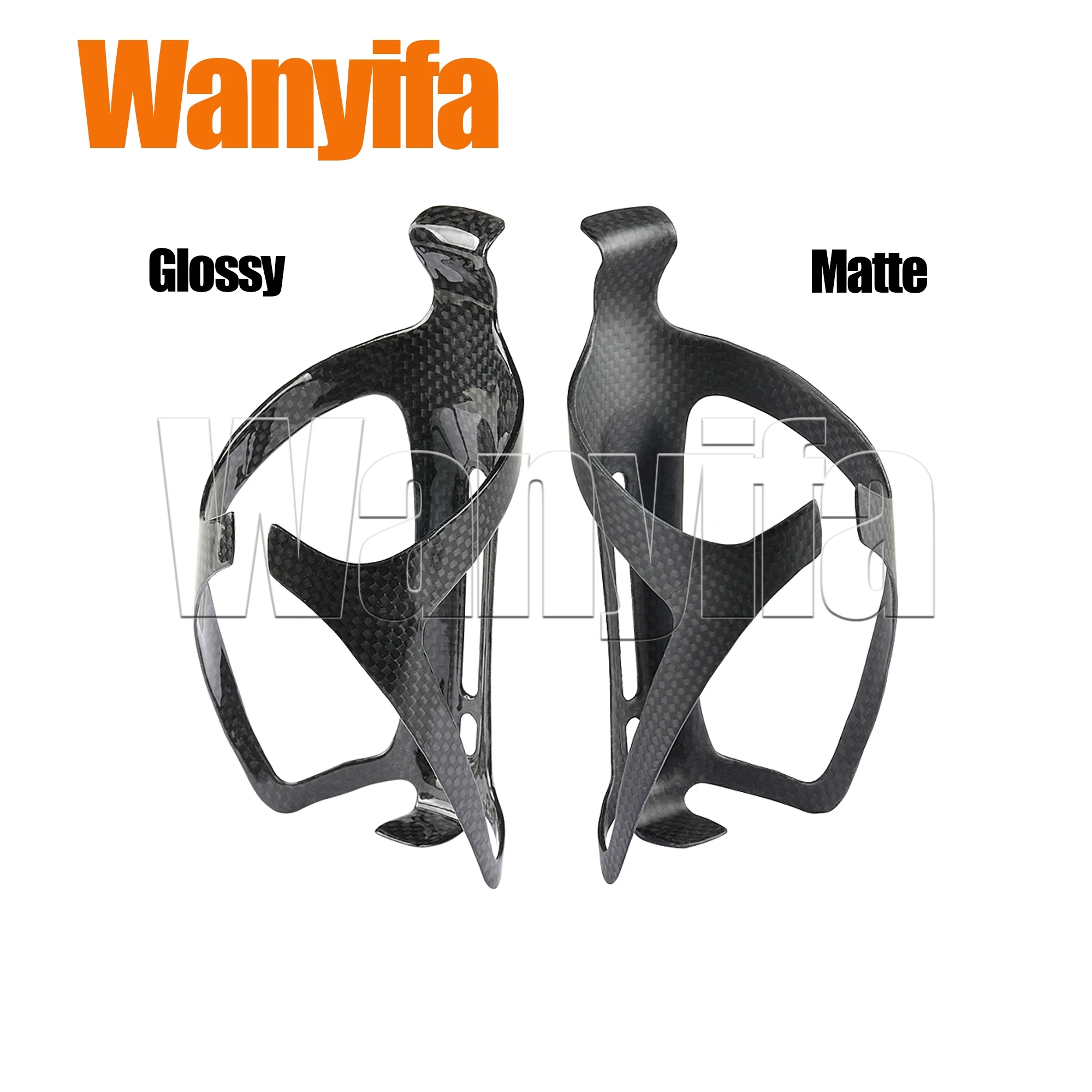 Wanyifa Bike Water Bottle Holder Full Carbon Fiber Super Light Drink Holders Bottle Cage for MTB Bike Road Bike Cycling Gear