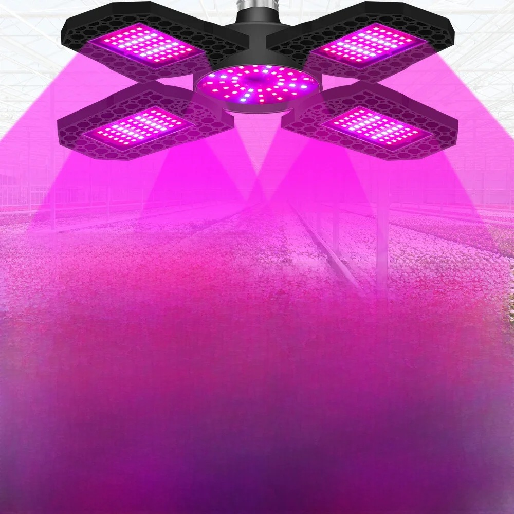 Plant LED Grow Light Full Spectrum Phytolamp Indoor Flower Seeds Hydroponics Cultivation Lamp For Greenhouse Vegetable Grow Tent