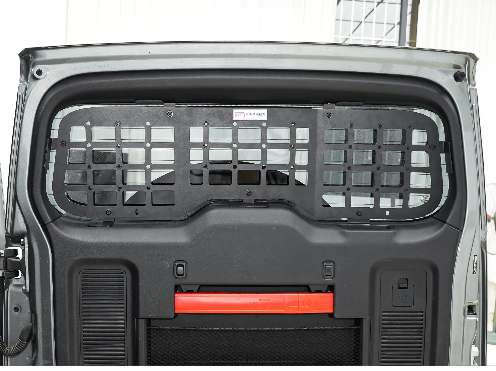 For Haval Raptor Hi4 2024 Tailgate Storage Rack Molle Panel Trunk Luggage Carrier Rack Trunk Organizer Aluminum