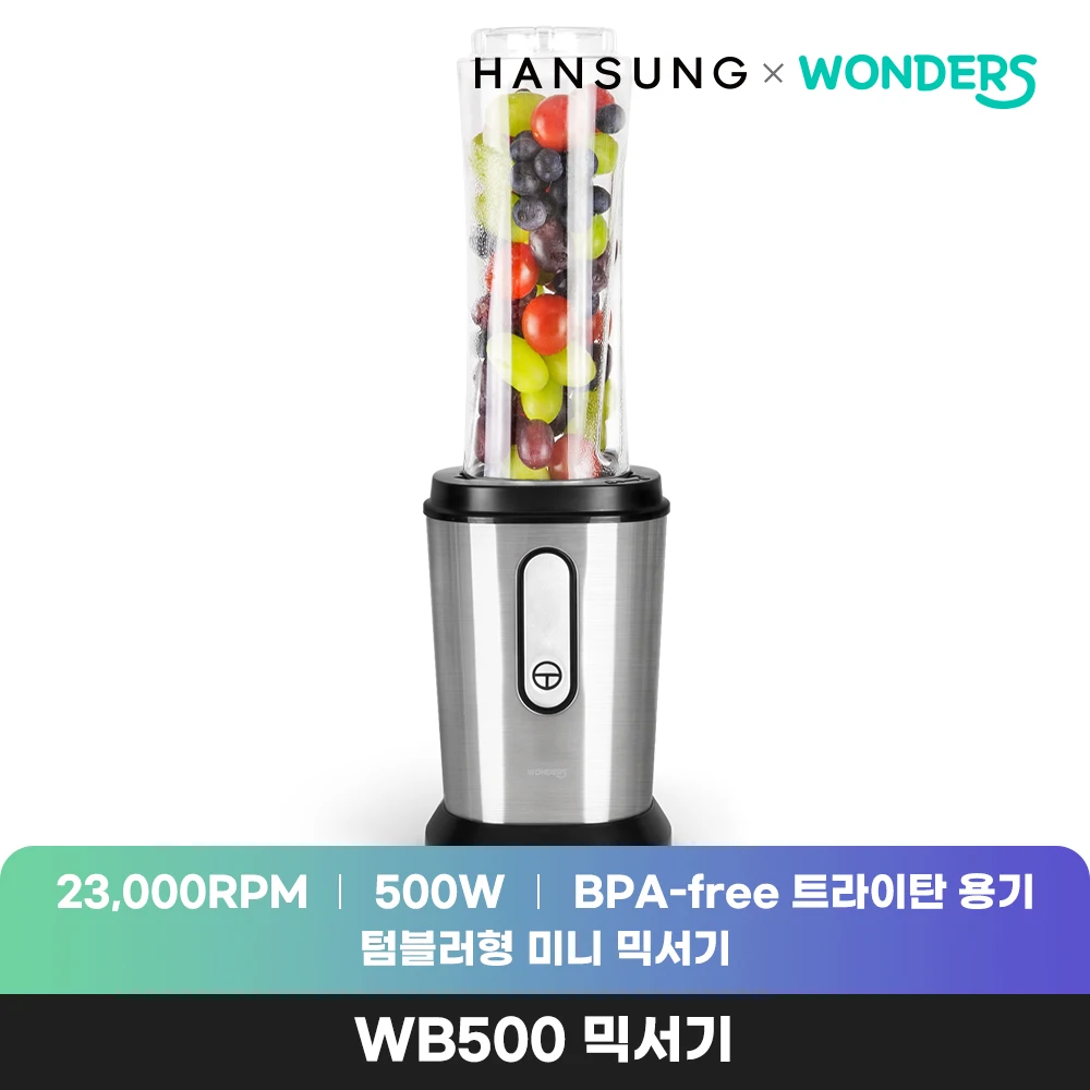 원더스리빙 원더스 메이킹 WB500 미니블렌더