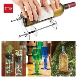 Glass ch neider Glasflaschen schneider Schneidwerk zeug quadratisch und rund Wein Bier Glass kulpturen Cutter für DIY Glass chneide maschine