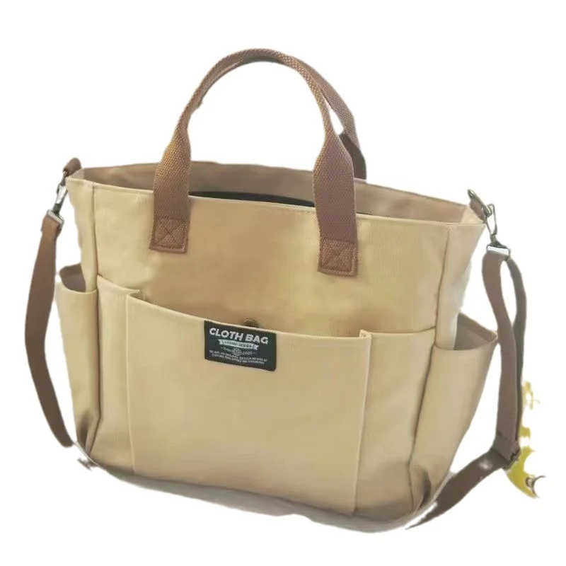 

Oversized Cotton Tote Bag for Work & Travel - Durable Shoulder Carry