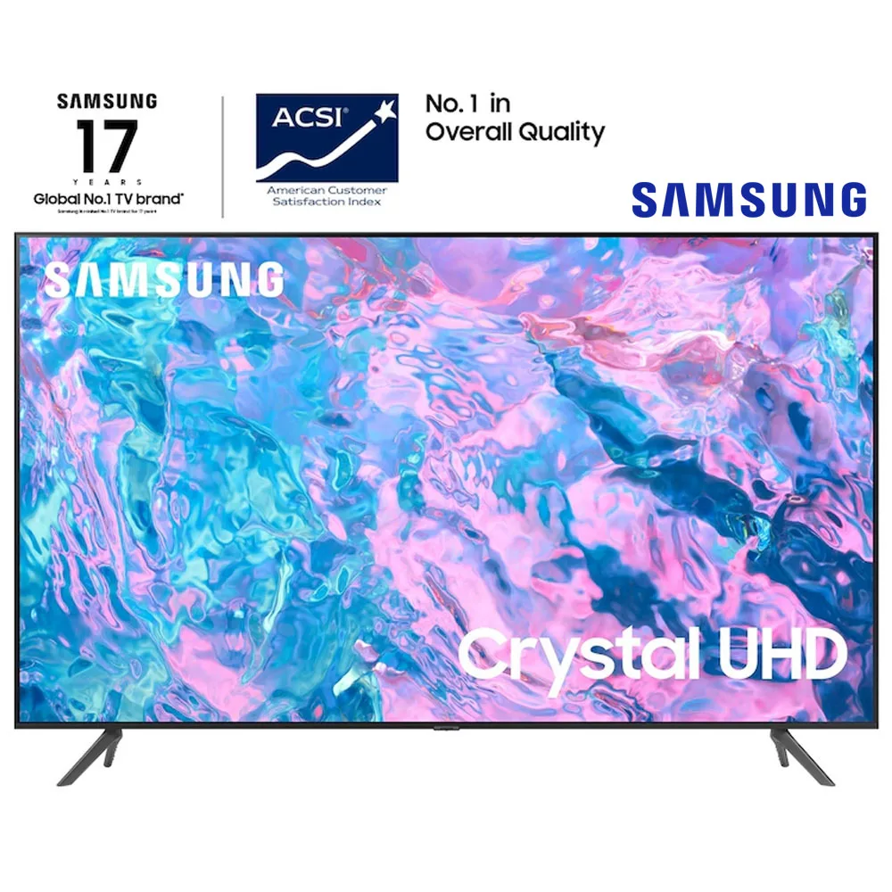 Samsung 55 inch 4K UHD smart TV 55CU7000 Happy Call article delivery installation