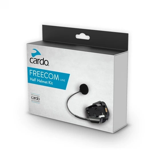 Cardo genuine precom/spirit half helmet kit/for half helmet/precom, spirit compatible/easy installation