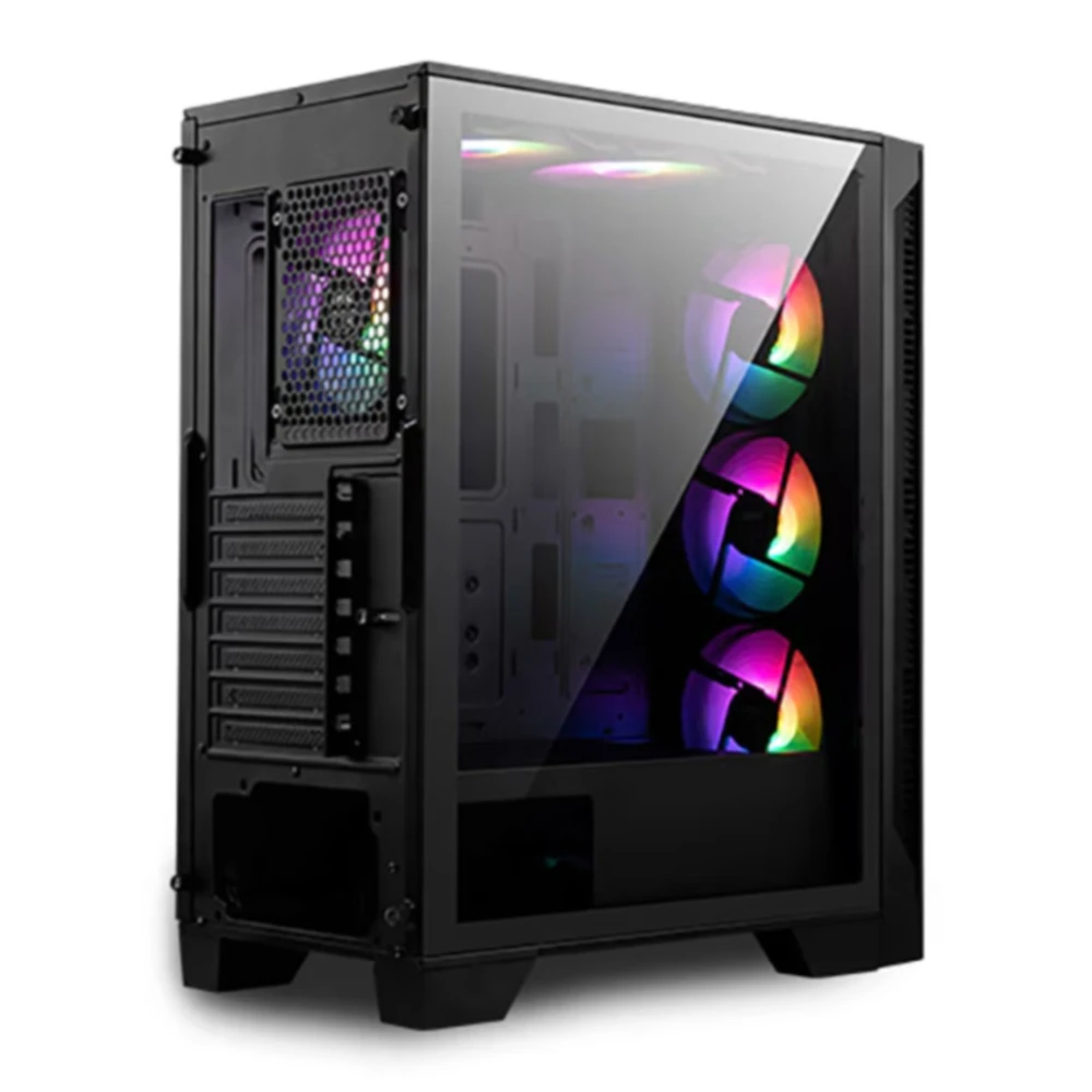 كمبيوتر Hansung Amd Ryzen 5 7500F Rtx5060 32 جيجا بايت + 1 تيرابايت Schcom مُجمَّع لسطح المكتب للألعاب Pbm (إصدار Msi)