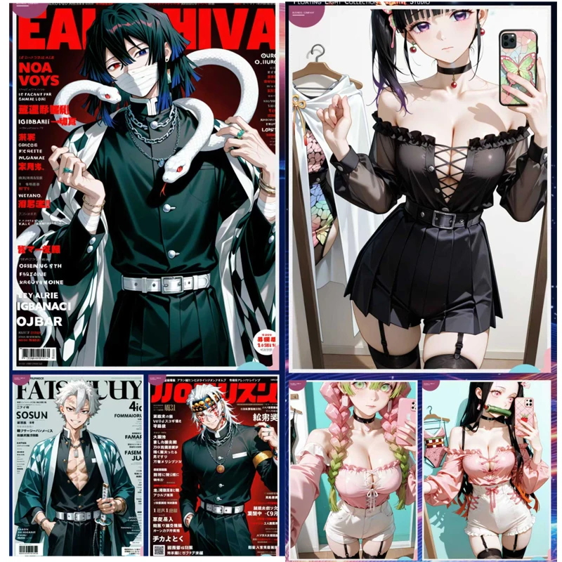 ขายส่ง Demon Slayer Collection Booster A5 การ์ดกล่อง Wave 2 ชายพระเจ้าเต้นรําผีเสื้อเด็กเล่นไพ่ตารางเกม