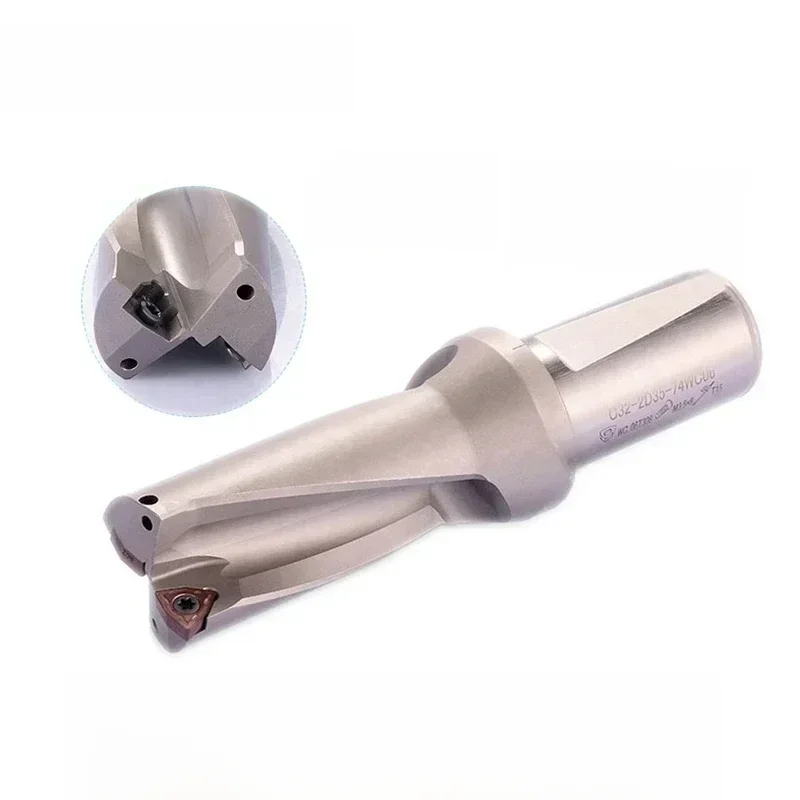 Wiertło wtykowe serii WC U wiertło 2D 3D 4D 5D 14mm-50mm szybko dla każdej serii WCMX WCMT wkładka mechaniczna tokarka zestaw wierteł CNC — zdjęcie 2