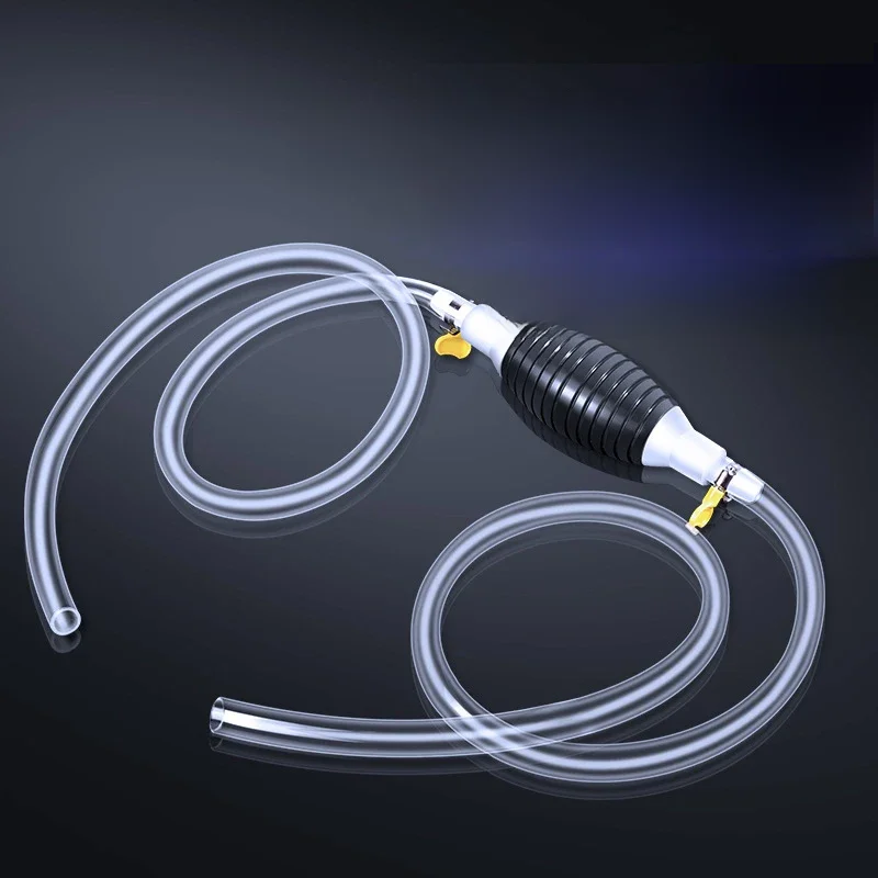 Kit de pompe à carburant universel pour voiture, bricolage, tuyau de coupe manuel, tuyau d'aspiration manuel, pompage durable pour liquide, réglage doré, pompe diesel, 1 pièce