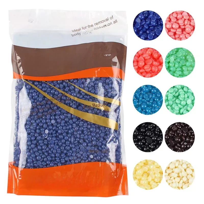 100g Wax Bonen Hot Film Harde Wax Ontharingscrème Harde Ontharing Bean Waxen Bikini Gezicht Benen Lichaam Ontharing unisex - afbeelding 2