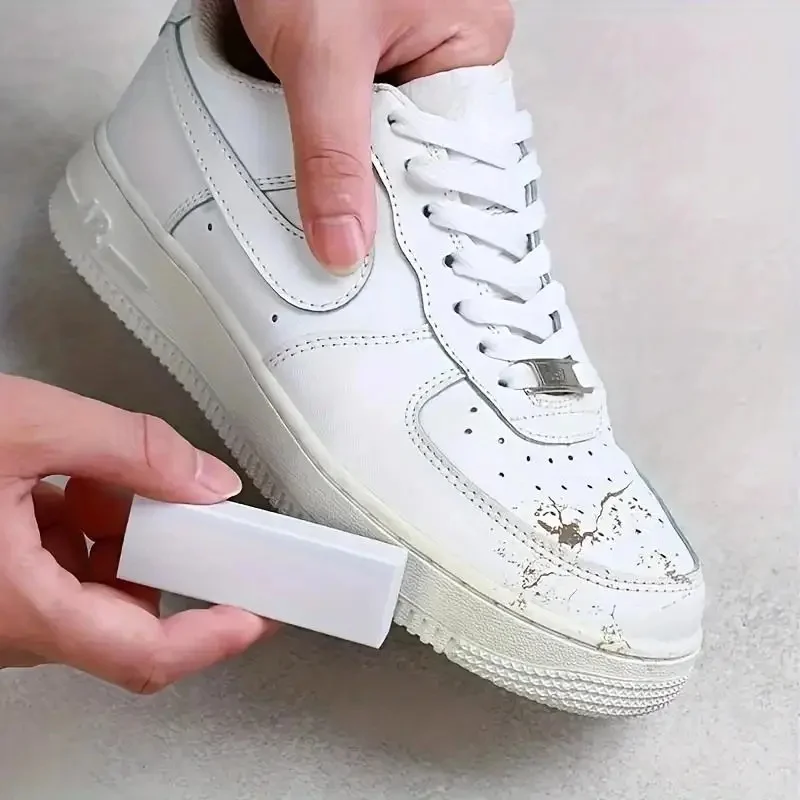 Gomme nettoyante pour chaussures magique – Démaquillant de taches et de saleté pour baskets, simili cuir/vêtements, utilisation multi-chambre pour la maison, la cuisine et la salle de bain