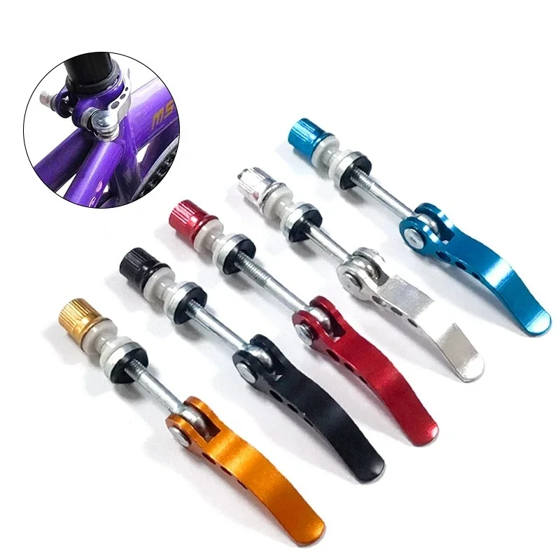 AliExpress NONE Mountain Bicycle Seat Tube Clamp Screw Quick Release Lever Bike Seat Tube Clip Universal High Quality