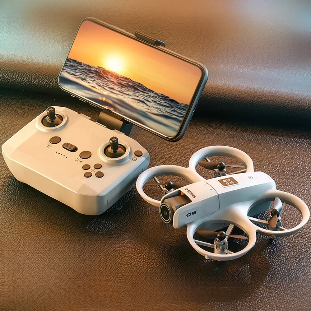 Mini Drone D16 avec caméra HD 4K, petit Drone de poche, avion Vlog pour enfants débutants