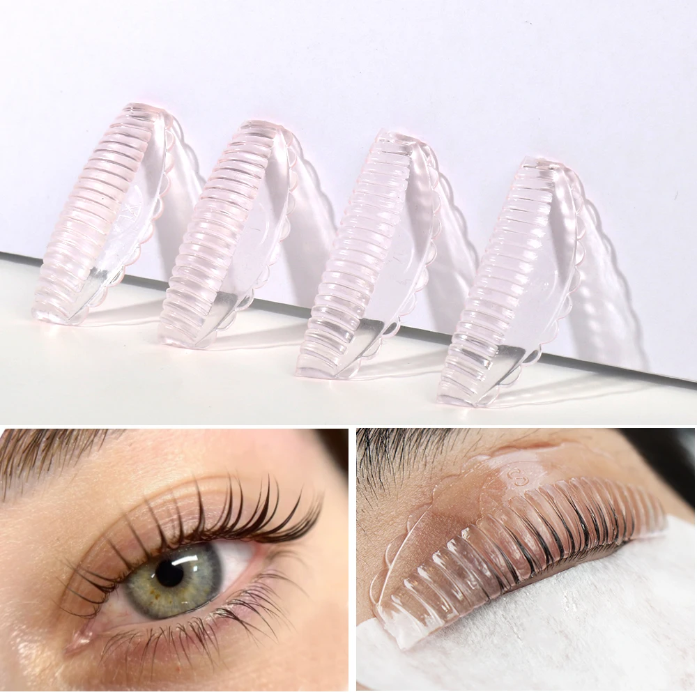 J Beauty Makeup - 8Pcs/4Sizes Self Sticky Lash Lift Pads,