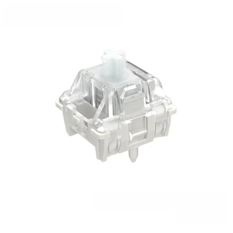 Magnetyczny biały przełącznik KS-20 czujnik halla SMD RGB 30gf liniowy szybki wyzwalacz mechaniczna klawiatura do gier — zdjęcie 2