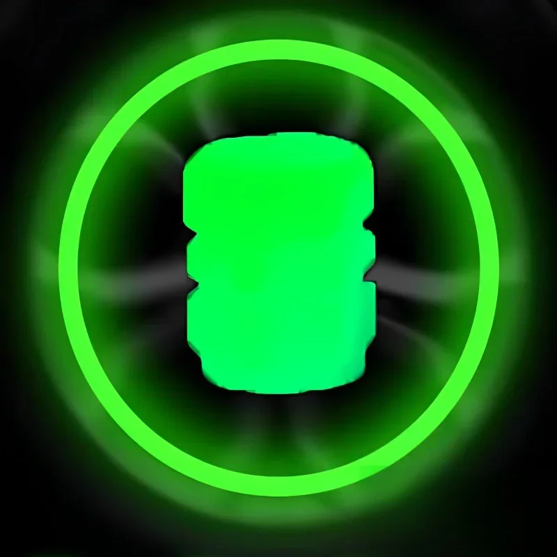 AliExpress UK Universal Luminous Tire Valve Cap Car Wheel Hub Glowing Dust-proof Decorative Tyre Rim Stem Covers Applicable Motorcycle Bike
