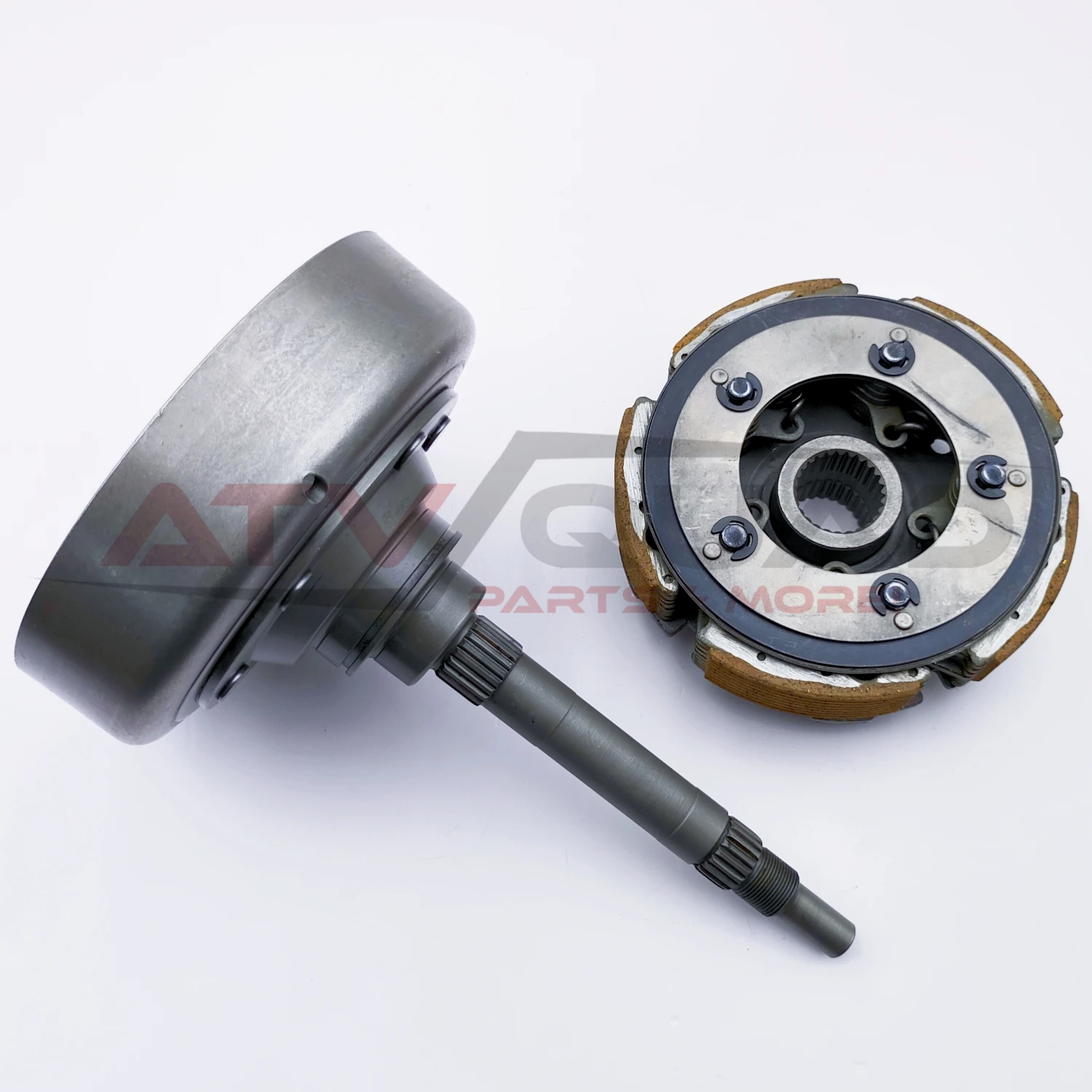 

Clutch Shoe Clutch Housing Kit for Nissamaran Tyran Tundra Bennche Bighorn 500 700 MSU500 MSU700 21210-004-0000 21230-004-0000